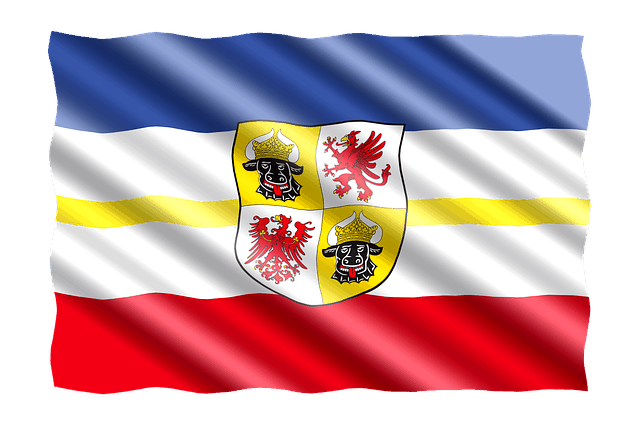 Mecklenburg-Vorpommern-Fahne