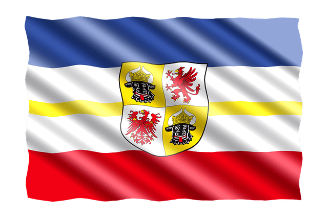 Mecklenburg-Vorpommern-Fahne