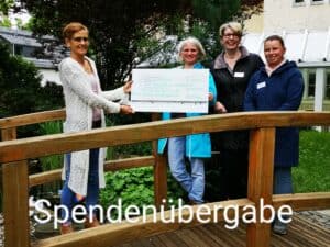 Scheckübergabe Kinderhospiz Sonnenhof Berlin