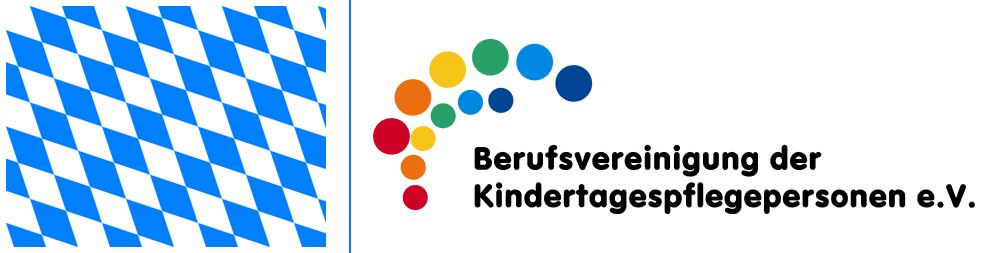 Logo bayerische Rauten und Logo der BVK e.V.