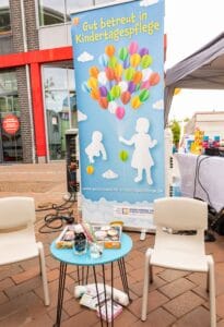 Kinderschminken am Aktionstag