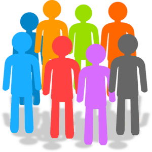 eine Gruppe von Personen